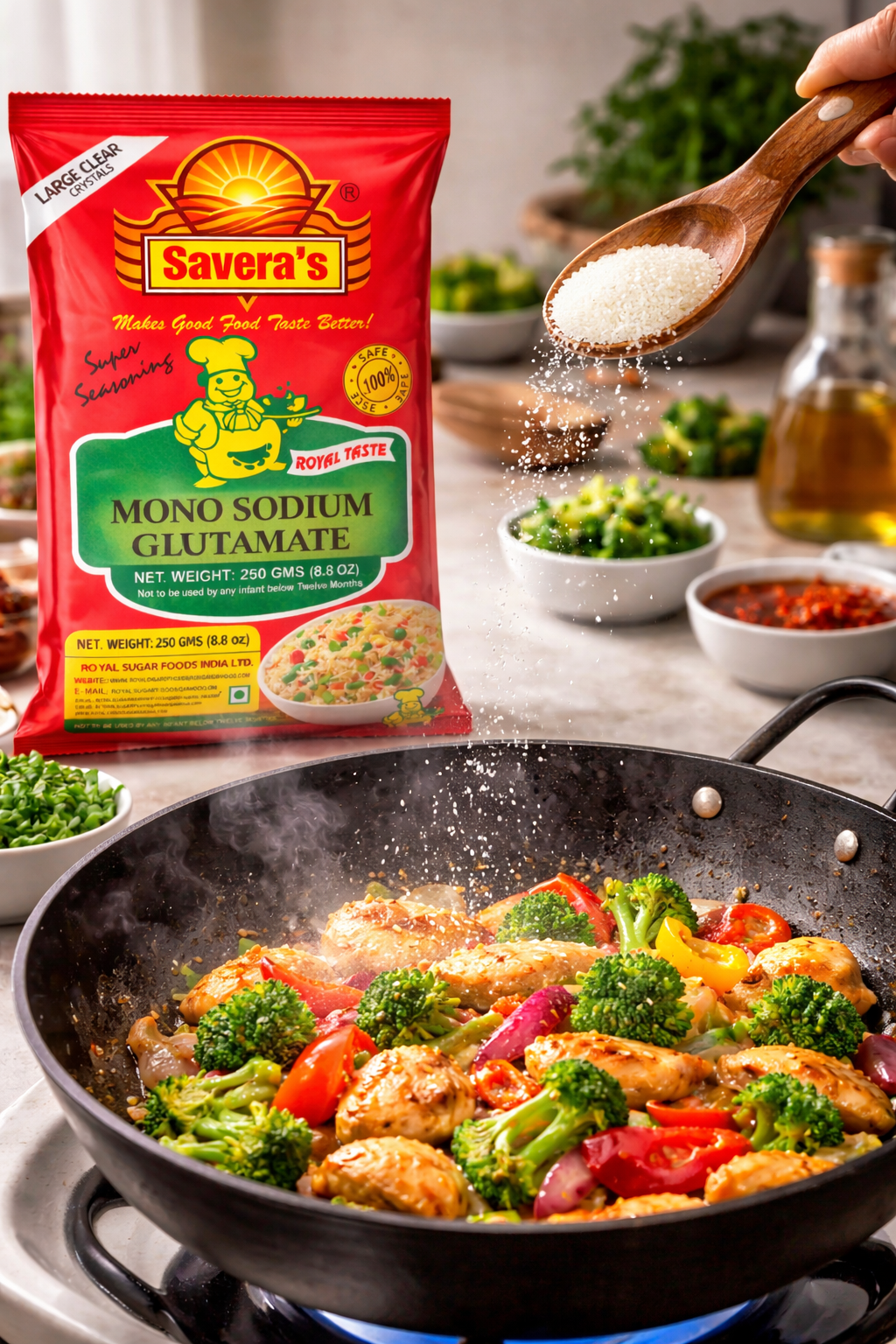 MSG (Ajinomoto) 250g Sachet view 3